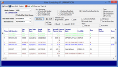 Gate Scheduling Information